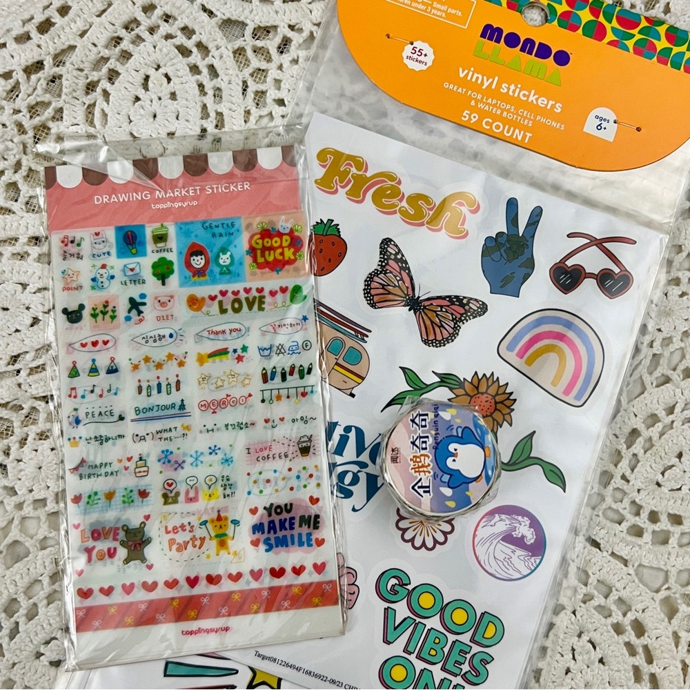3 new sticker packs